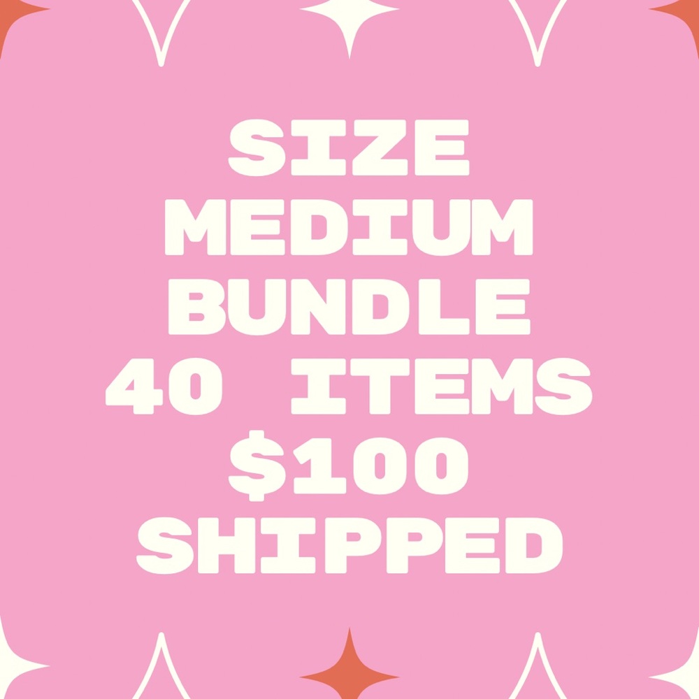 Medium Size Bundle - 40 Items